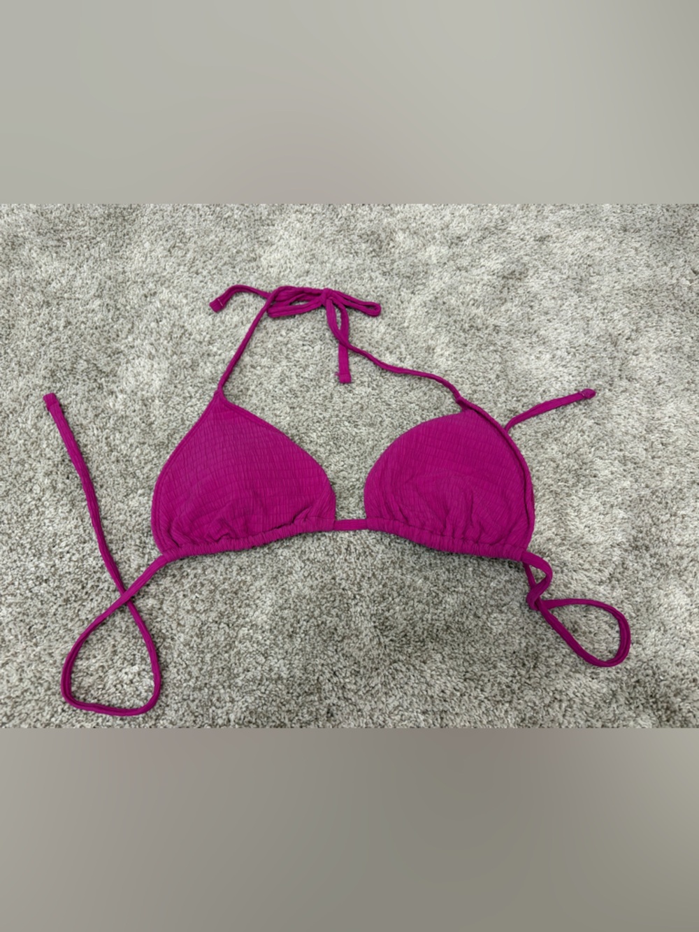 Abercrombie & Fitch Triangle Bikini Top